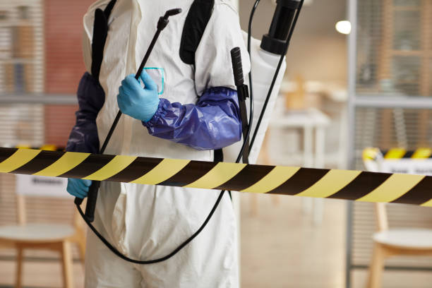 Professional Infectious Disease Decontamination technician working in Orange Grove, TX